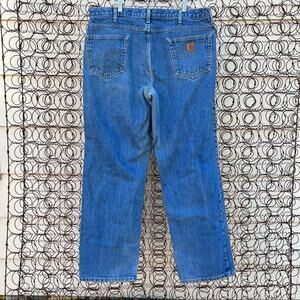 Carhartt Loose Fit Denim Jeans 38x34 B167 DST